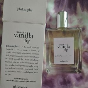 Philosophy sweet vanilla fig perfume